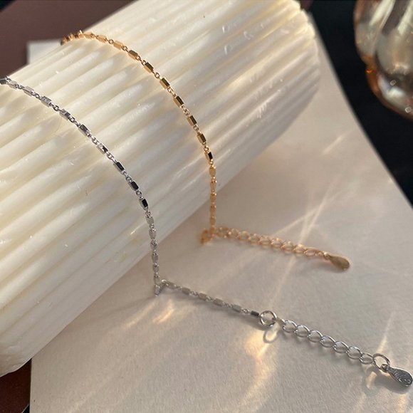 #NEW 925 Sterling Silver Chain Bracelet A - Picture 6 of 7